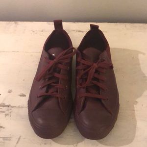 Rare, leather converse!